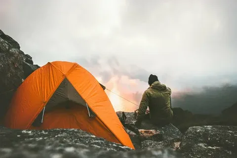 Collection de tentes de survie
